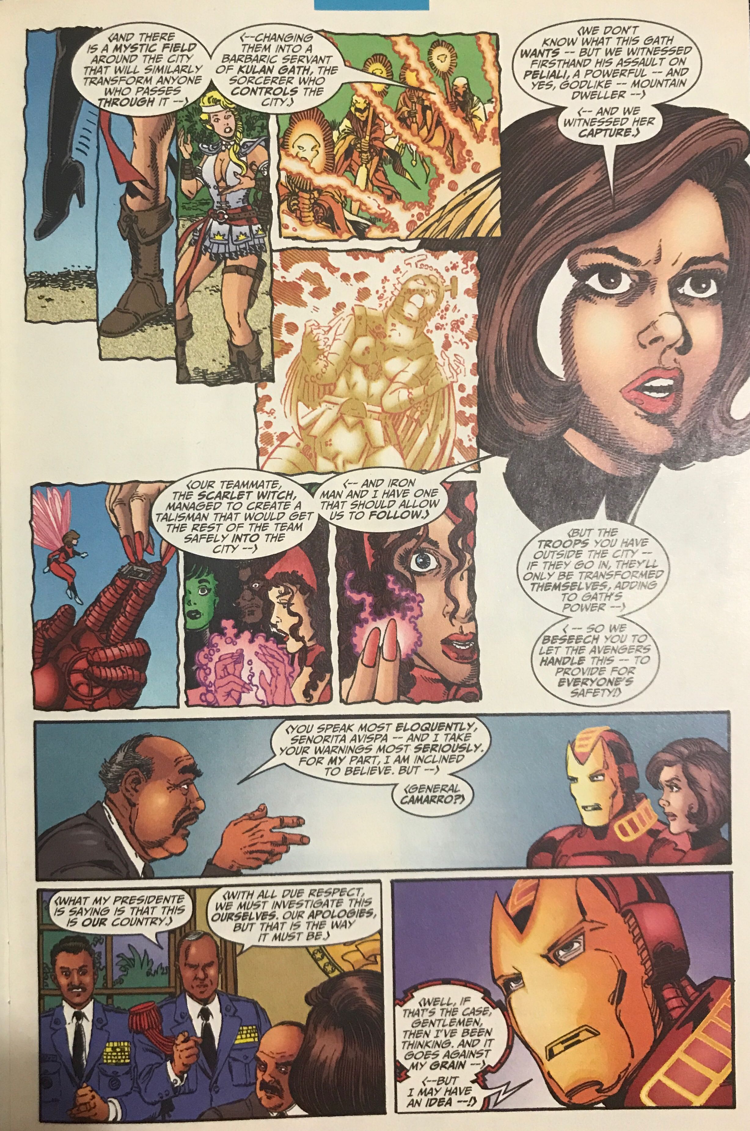 Avengers - Marvel (30 - Jul 2000) comic book collectible [Barcode 75960604458003011] - Main Image 2