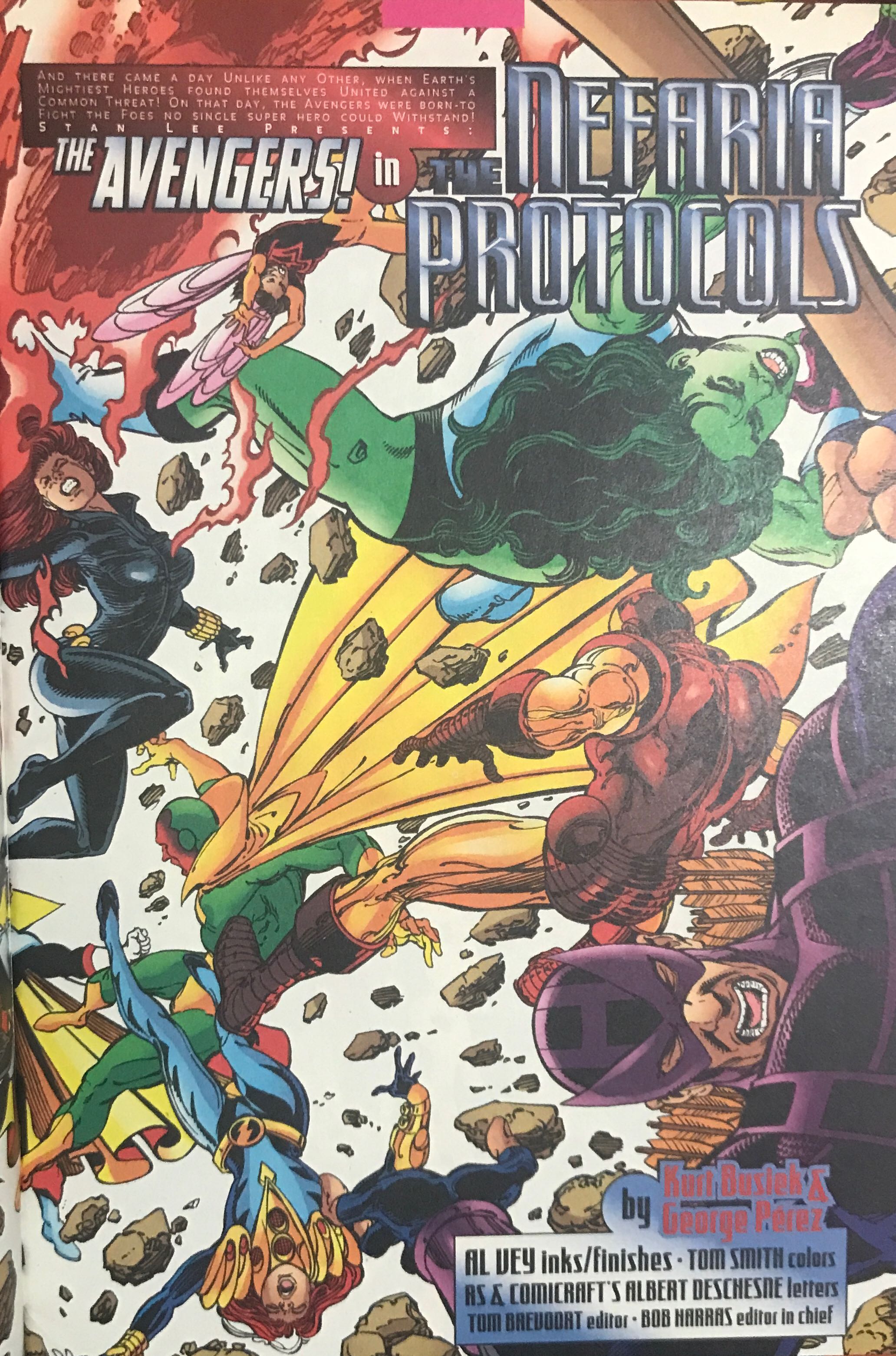 Avengers - Marvel Comics (34 - Nov 2000) comic book collectible [Barcode 75960604458003411] - Main Image 2