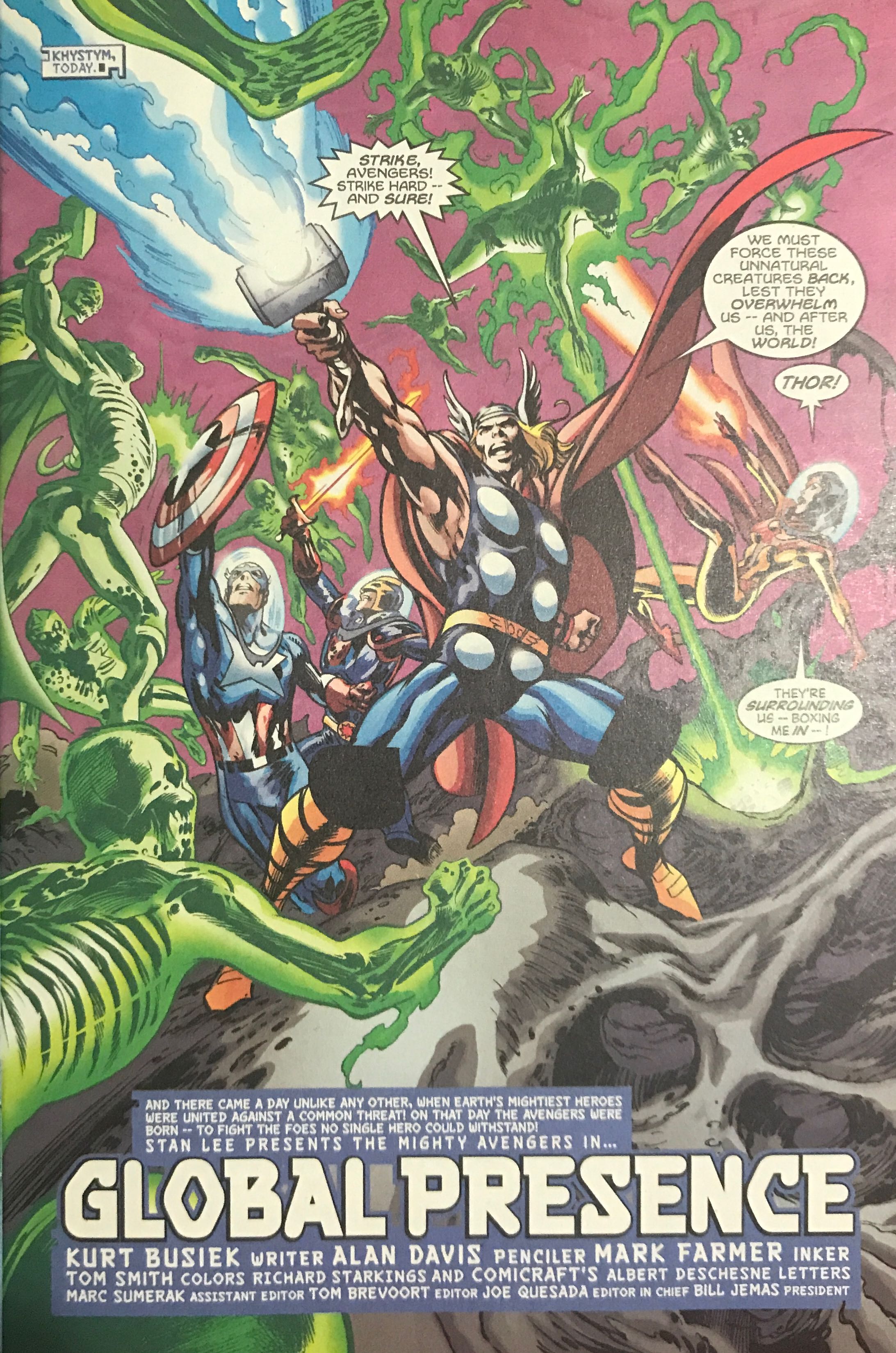 The Avengers (1998) - Marvel (43 (458) - Aug 2001) comic book collectible [Barcode 75960604458004311] - Main Image 2