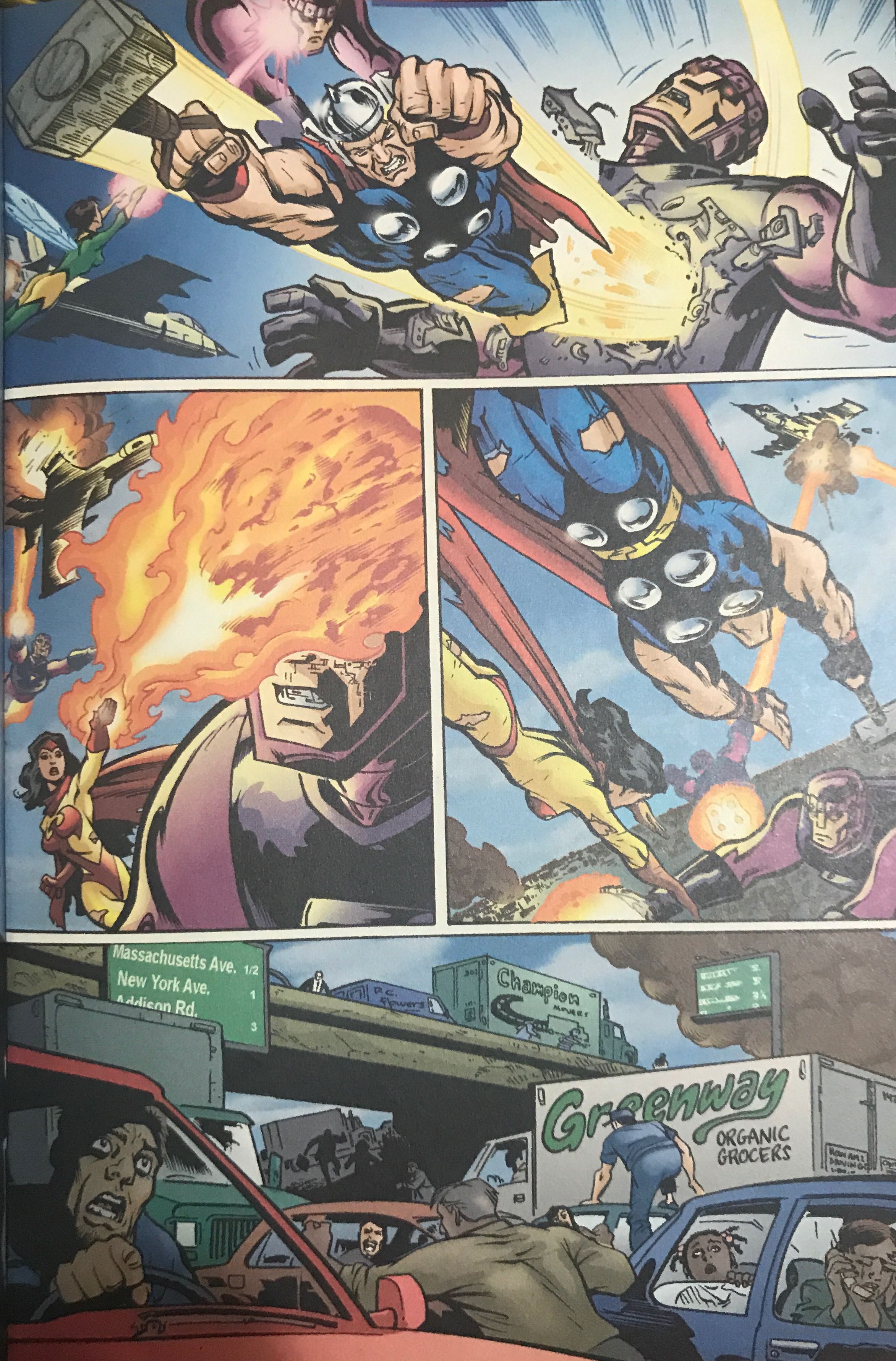 The Avengers - Marvel (464 - Feb 2002) comic book collectible [Barcode 75960604458004911] - Main Image 3