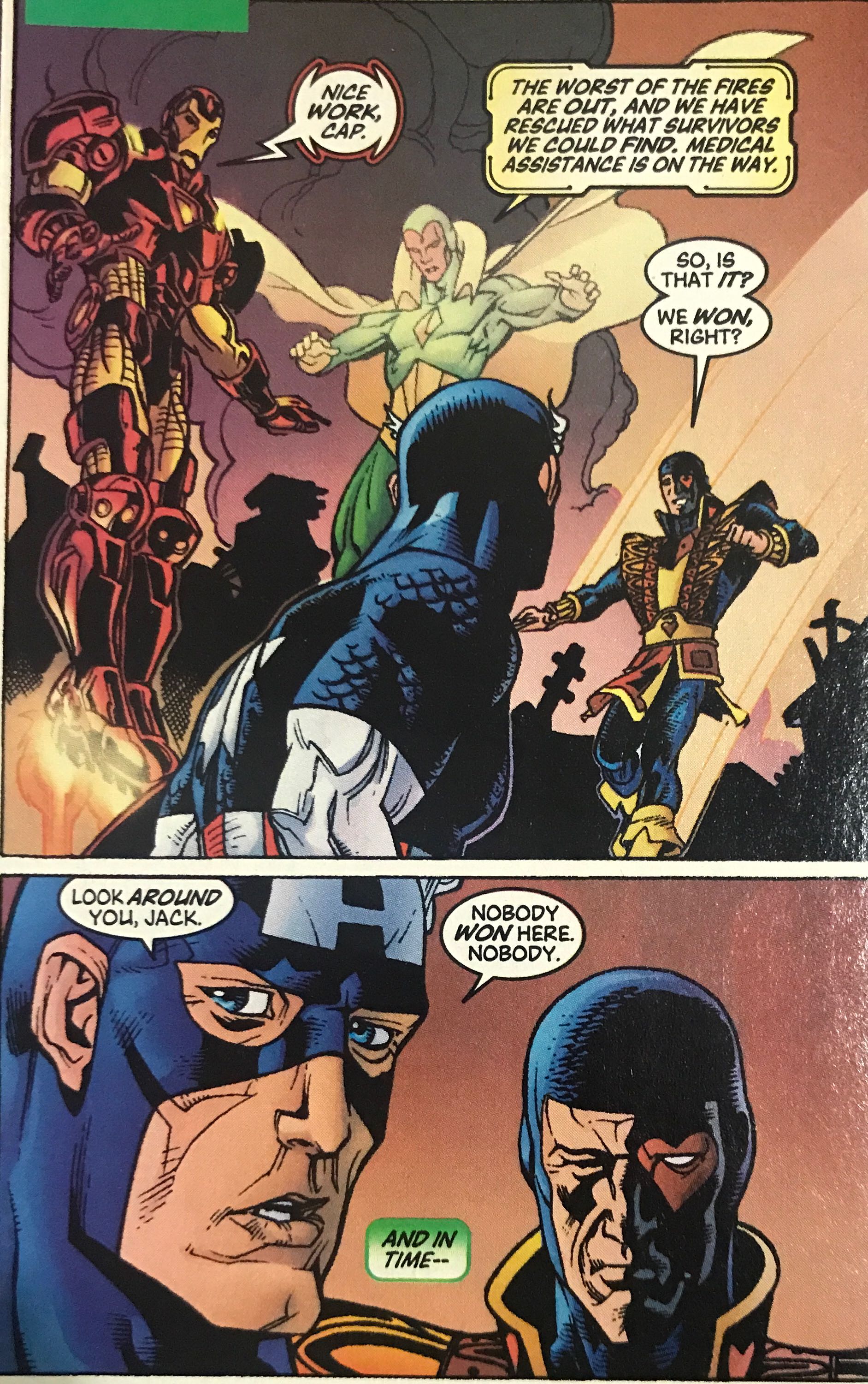 The Avengers (1998) - Marvel (54 (469) - Jul 2002) comic book collectible [Barcode 75960604458005411] - Main Image 2