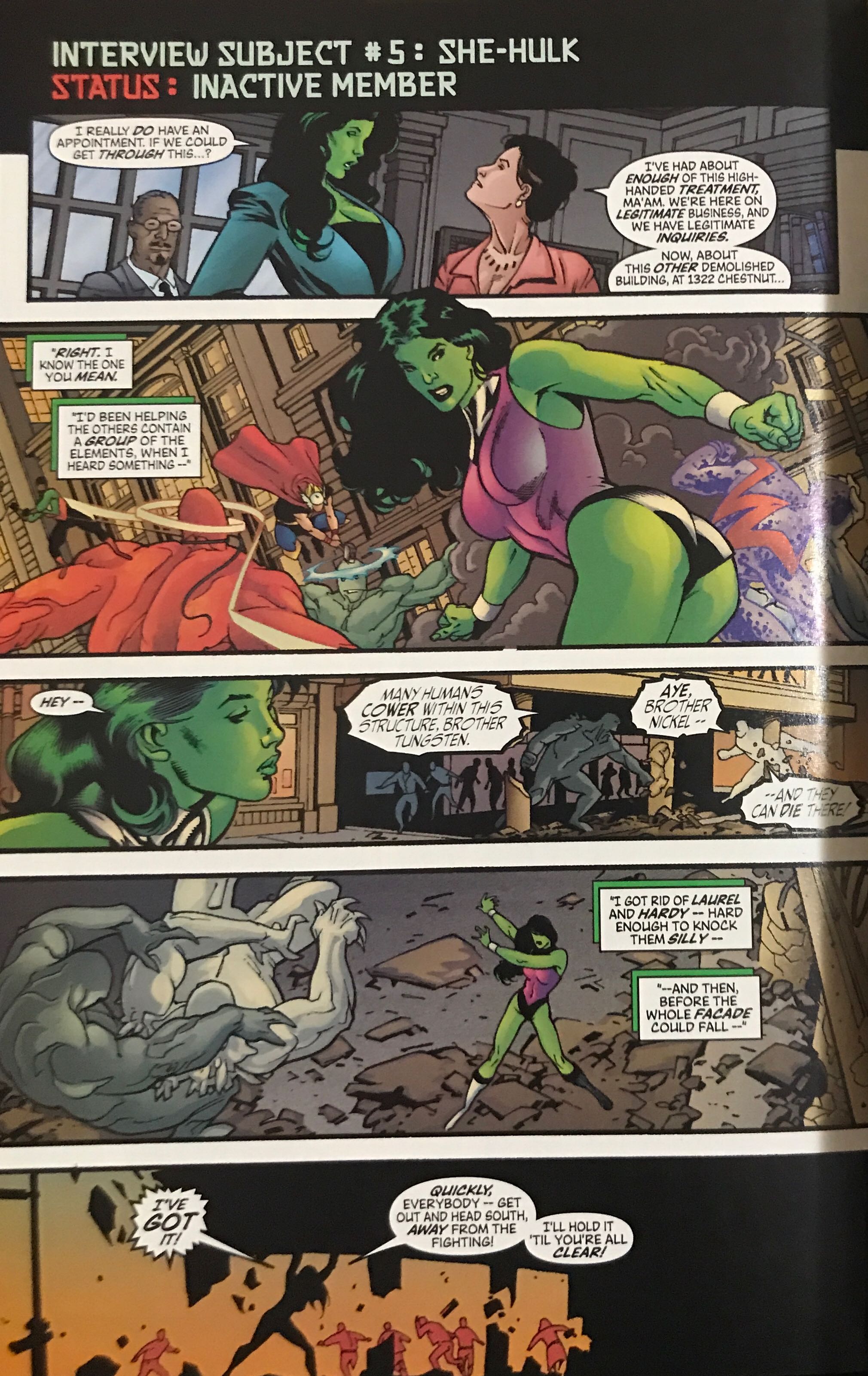 The Avengers (1998) - Marvel (56 (471) - Sept 2002) comic book collectible [Barcode 75960604458005611] - Main Image 2