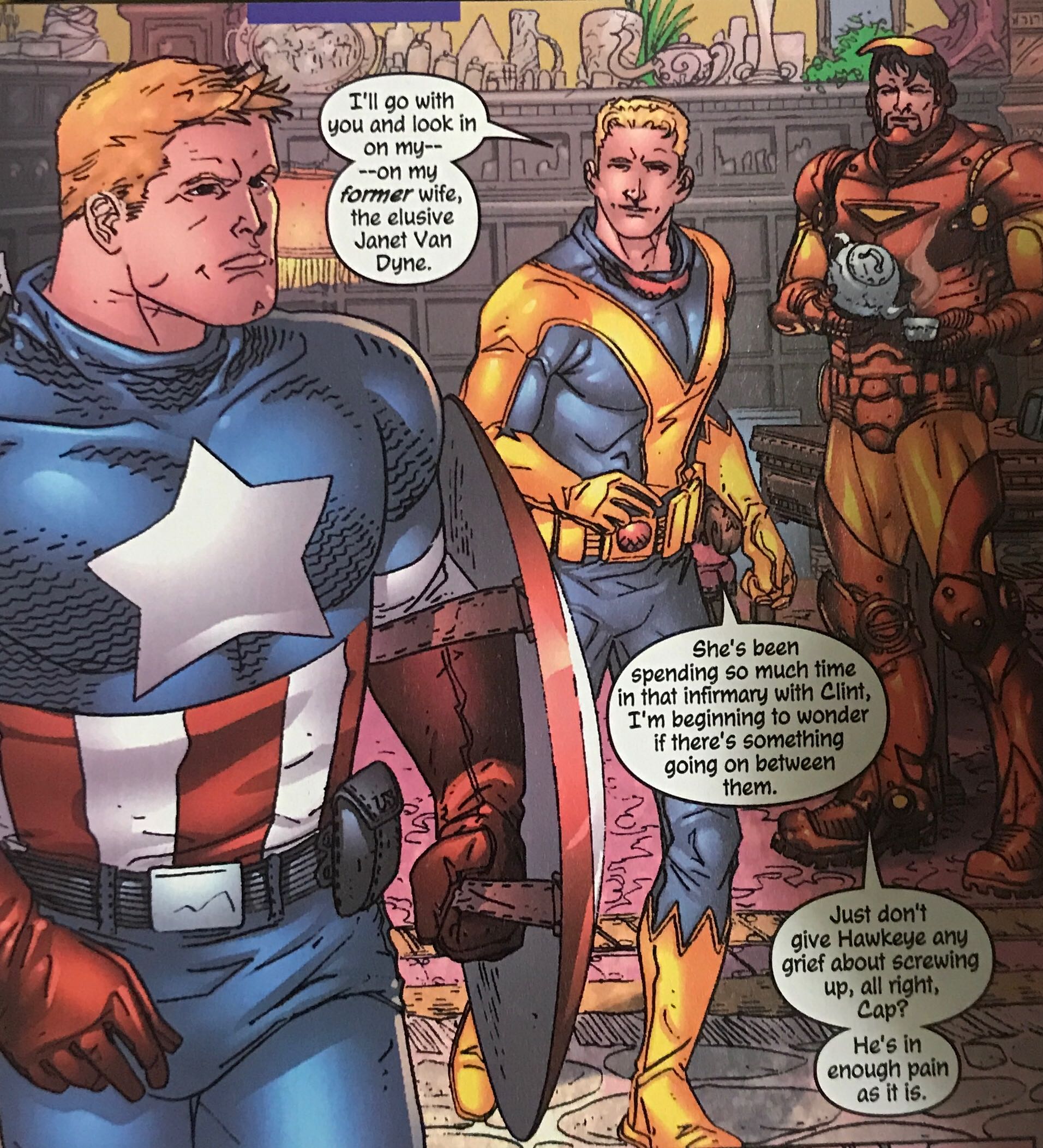 The Avengers - Marvel Comcs (82 - Jul 2004) comic book collectible [Barcode 75960604458008211] - Main Image 2