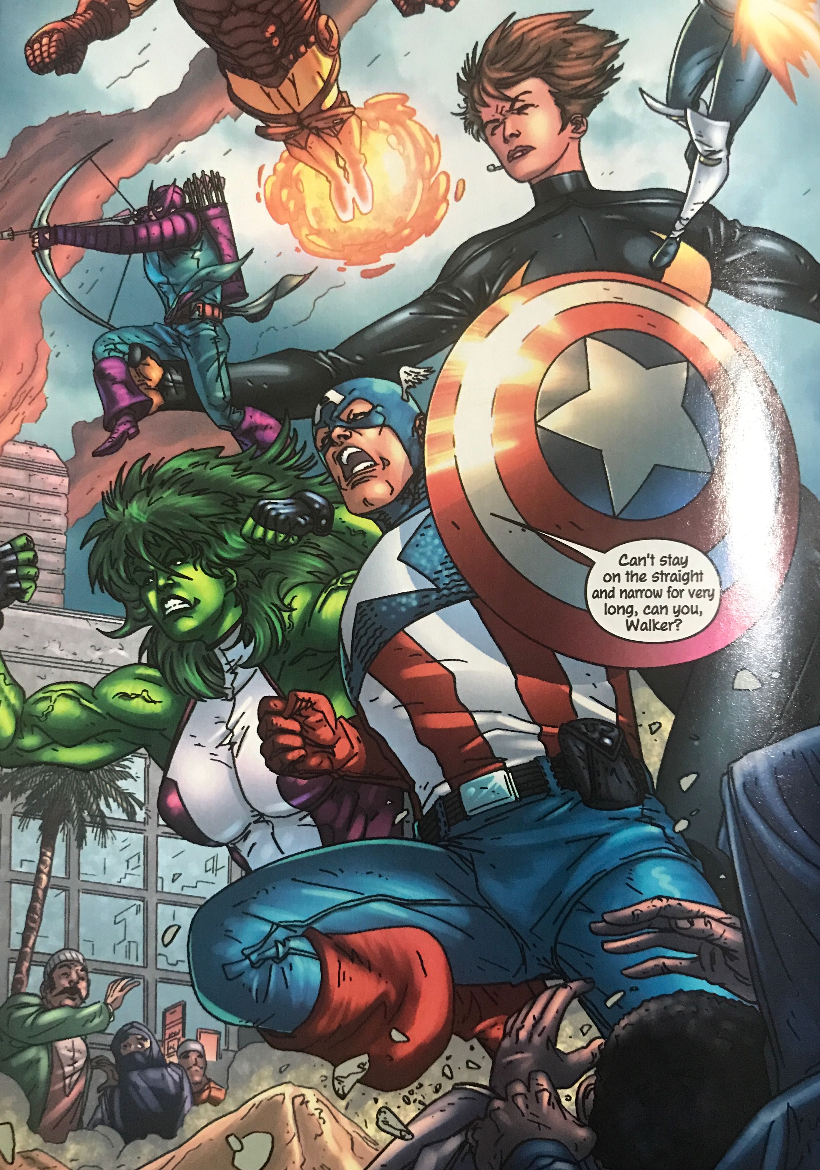 The Avengers - Marvel Comics (84 - Aug 2004) comic book collectible [Barcode 75960604458008411] - Main Image 3