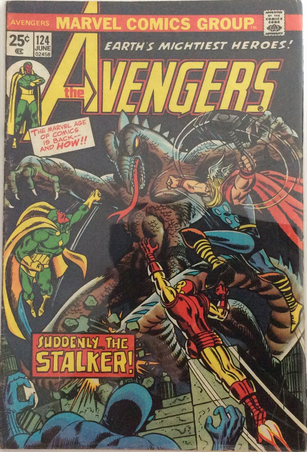 The Avengers - Marvel (124 - Jun 1974) comic book collectible - Main Image 2