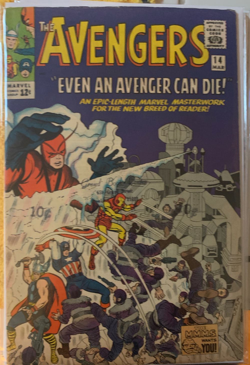 Avengers (Vol 1 - Marvel Comics Group (14 - Mar 1965) comic book collectible - Main Image 4