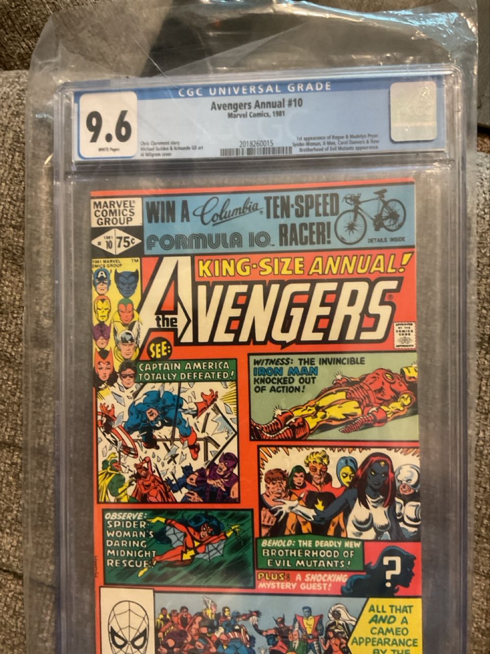 The Avengers Annual - Marvel Comics Group (10 - Aug 1981) comic book collectible - Main Image 2