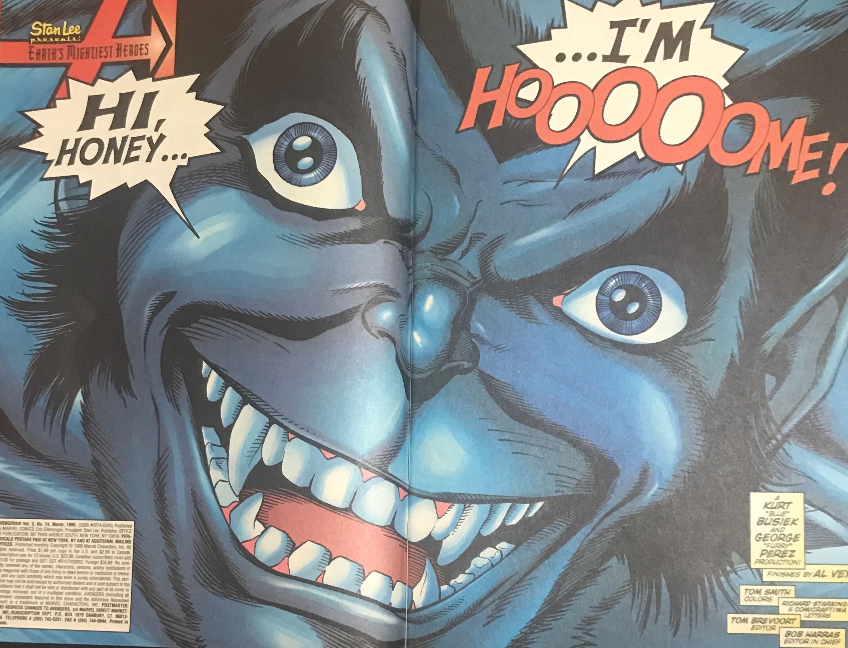 Avengers (1998) - Marvel Comics (14 - Mar 1999) comic book collectible [Barcode 75960604458001411] - Main Image 2