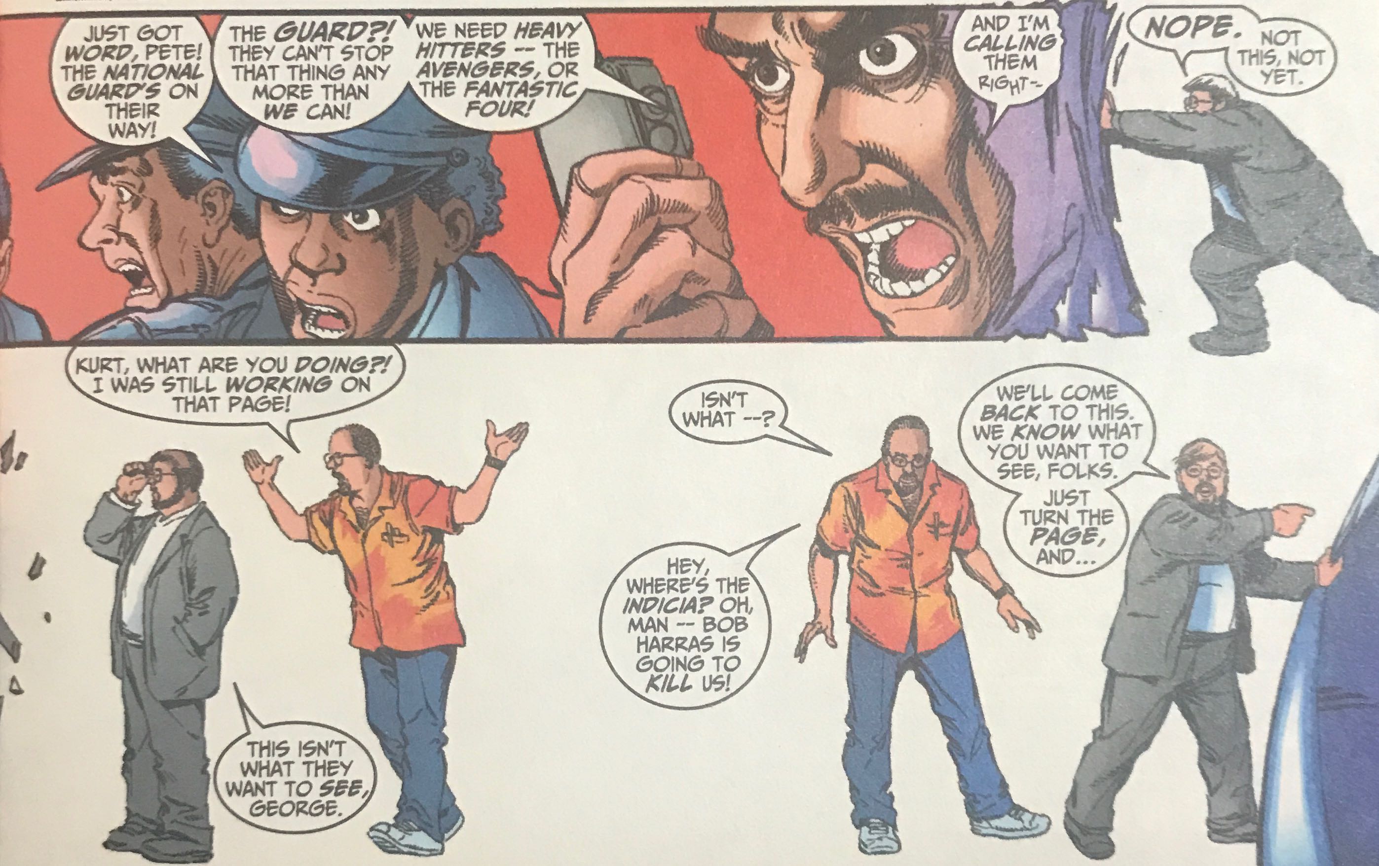 Avengers (1998) - Marvel Comics (14 - Mar 1999) comic book collectible [Barcode 75960604458001411] - Main Image 3