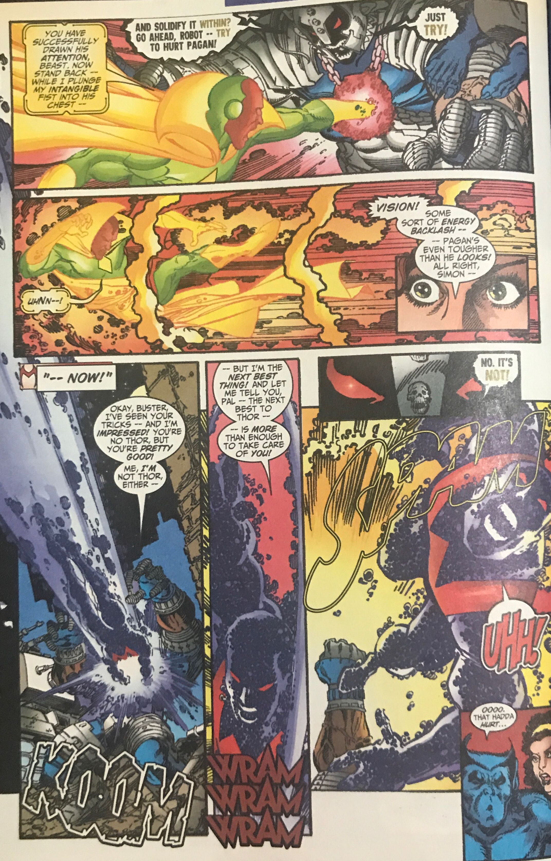 Avengers (1998) - Marvel Comics (14 - Mar 1999) comic book collectible [Barcode 75960604458001411] - Main Image 4