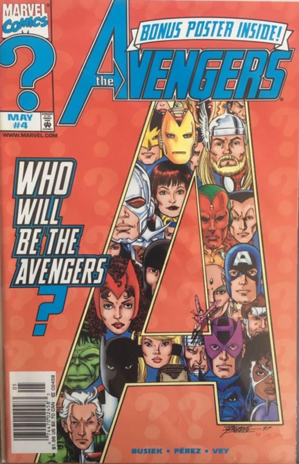 Avengers - Marvel Comics (419 - May 1998) comic book collectible - Main Image 2