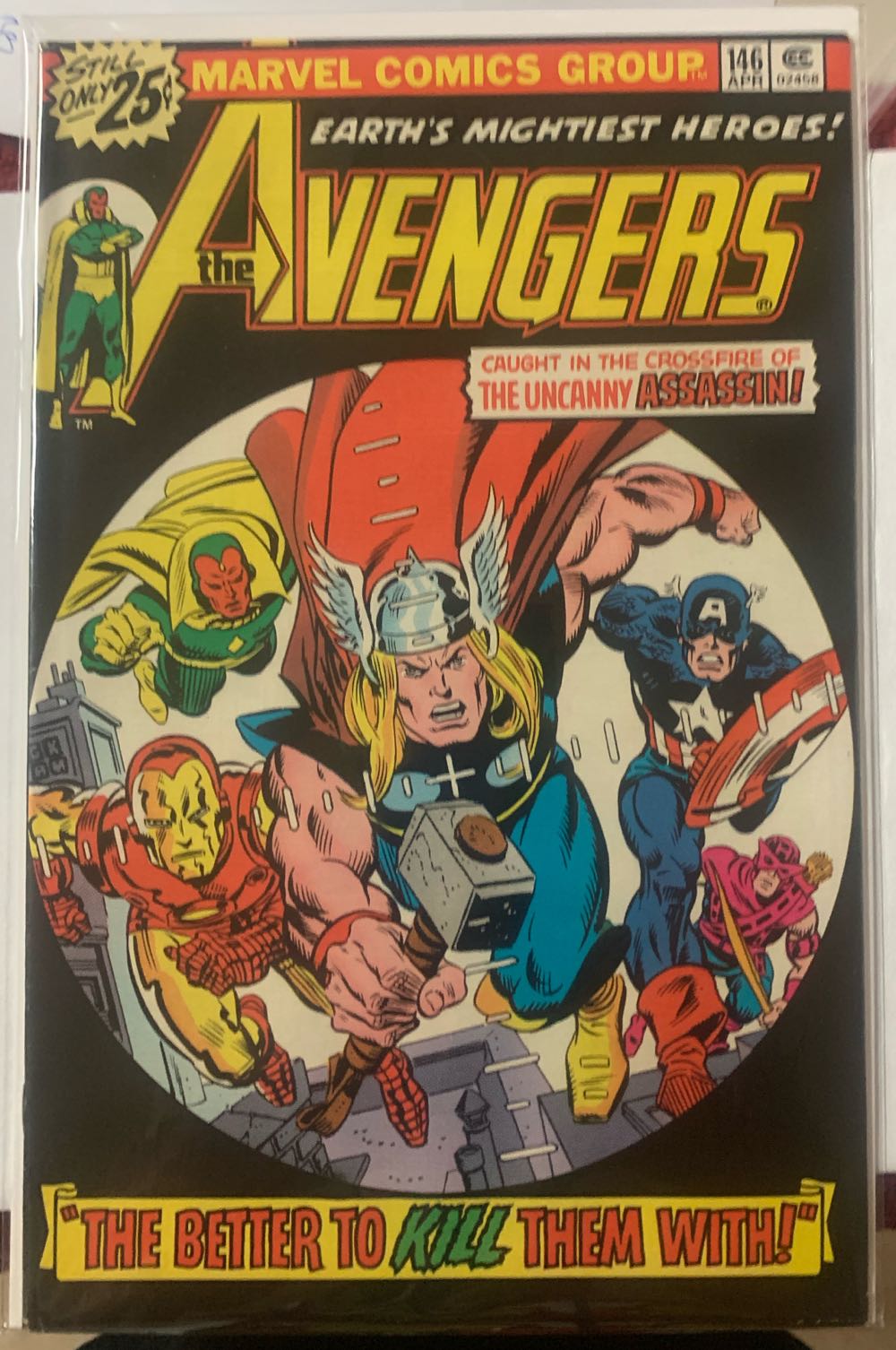The Avengers - Marvel Comics (146 - 04/1976) comic book collectible - Main Image 3