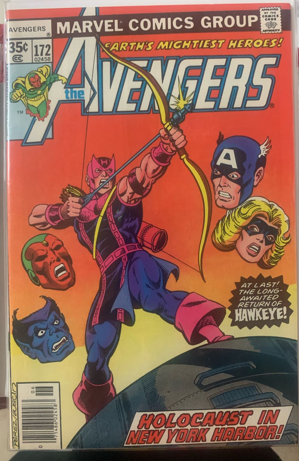 The Avengers - Marvel Comics (172 - Jun 1978) comic book collectible - Main Image 3