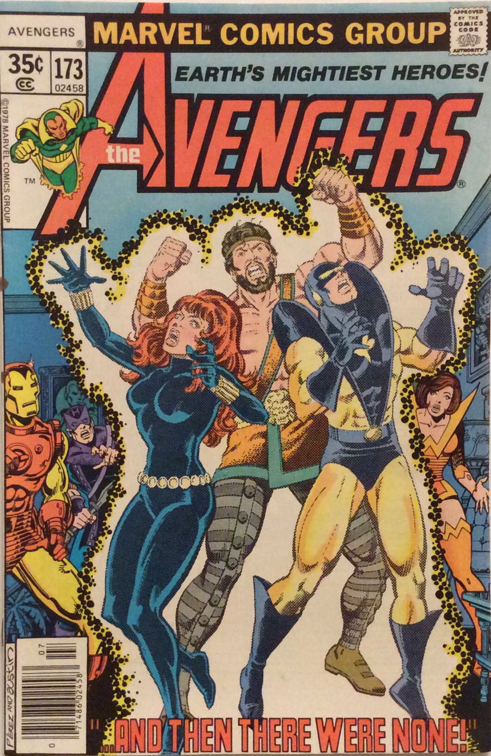 The Avengers - Marvel Comics (173 - Jul 1978) comic book collectible - Main Image 2