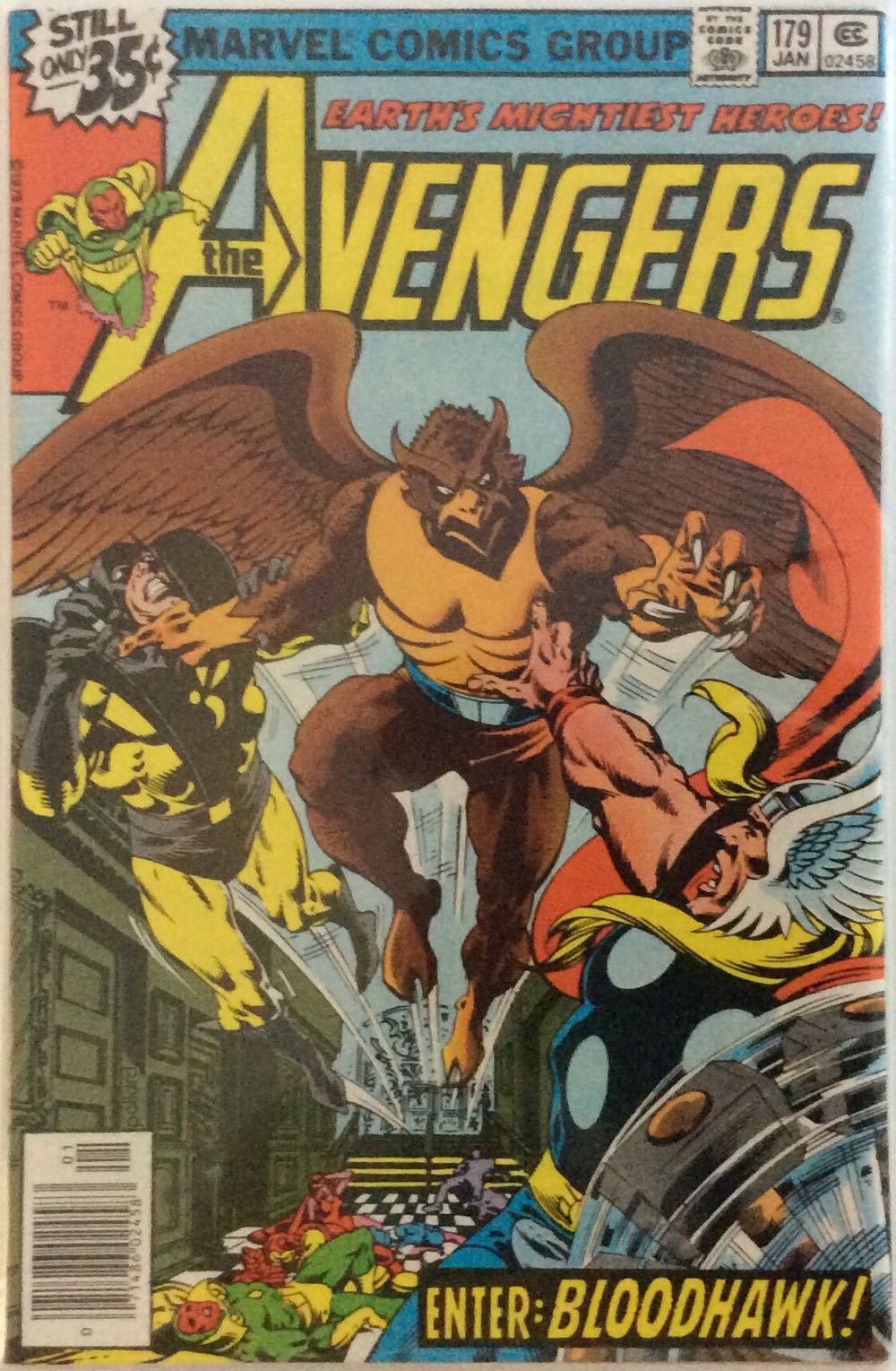The Avengers - Marvel Comics (179 - Jan 1979) comic book collectible - Main Image 2