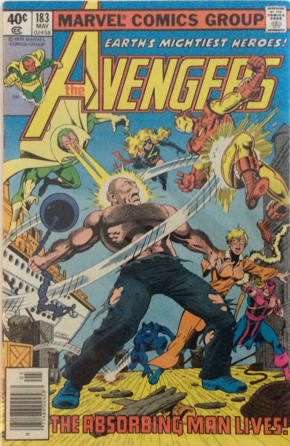 The Avengers - Marvel Comics (183 - 05/1979) comic book collectible - Main Image 2