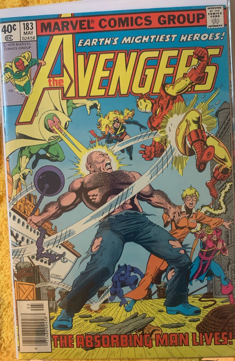 The Avengers - Marvel Comics (183 - 05/1979) comic book collectible - Main Image 4