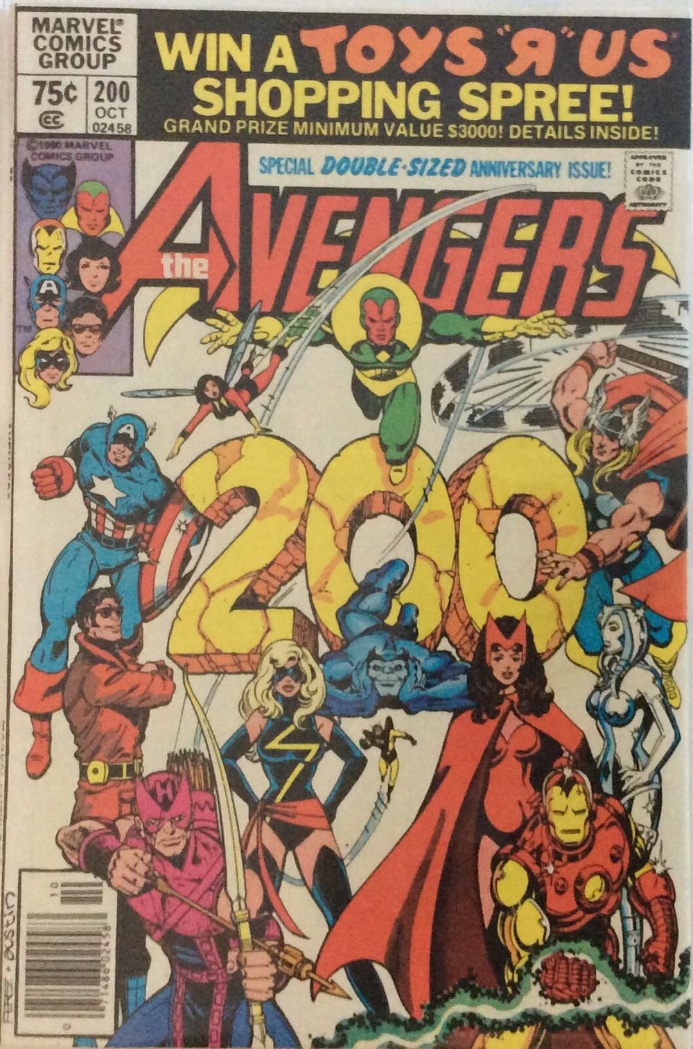 The Avengers - Marvel Comics (200 - 10/1980) comic book collectible - Main Image 2