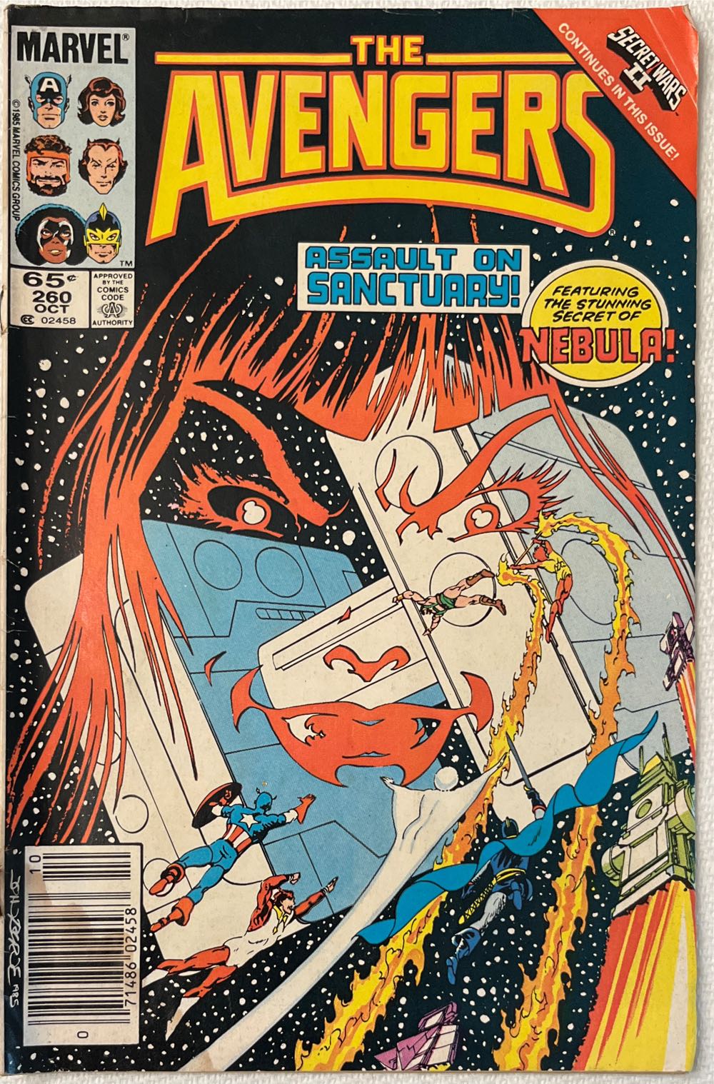 The Avengers - Marvel Comics (260 - 10/1985) comic book collectible - Main Image 2