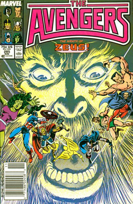 The Avengers - Marvel Comics (285 - Nov 1987) comic book collectible - Main Image 1