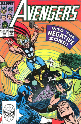 Avengers (Vol. 1) - Marvel Comics (309 - Nov 1989) comic book collectible - Main Image 1