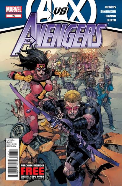 The Avengers - Marvel Comics (597 - Nov 2012) comic book collectible - Main Image 1