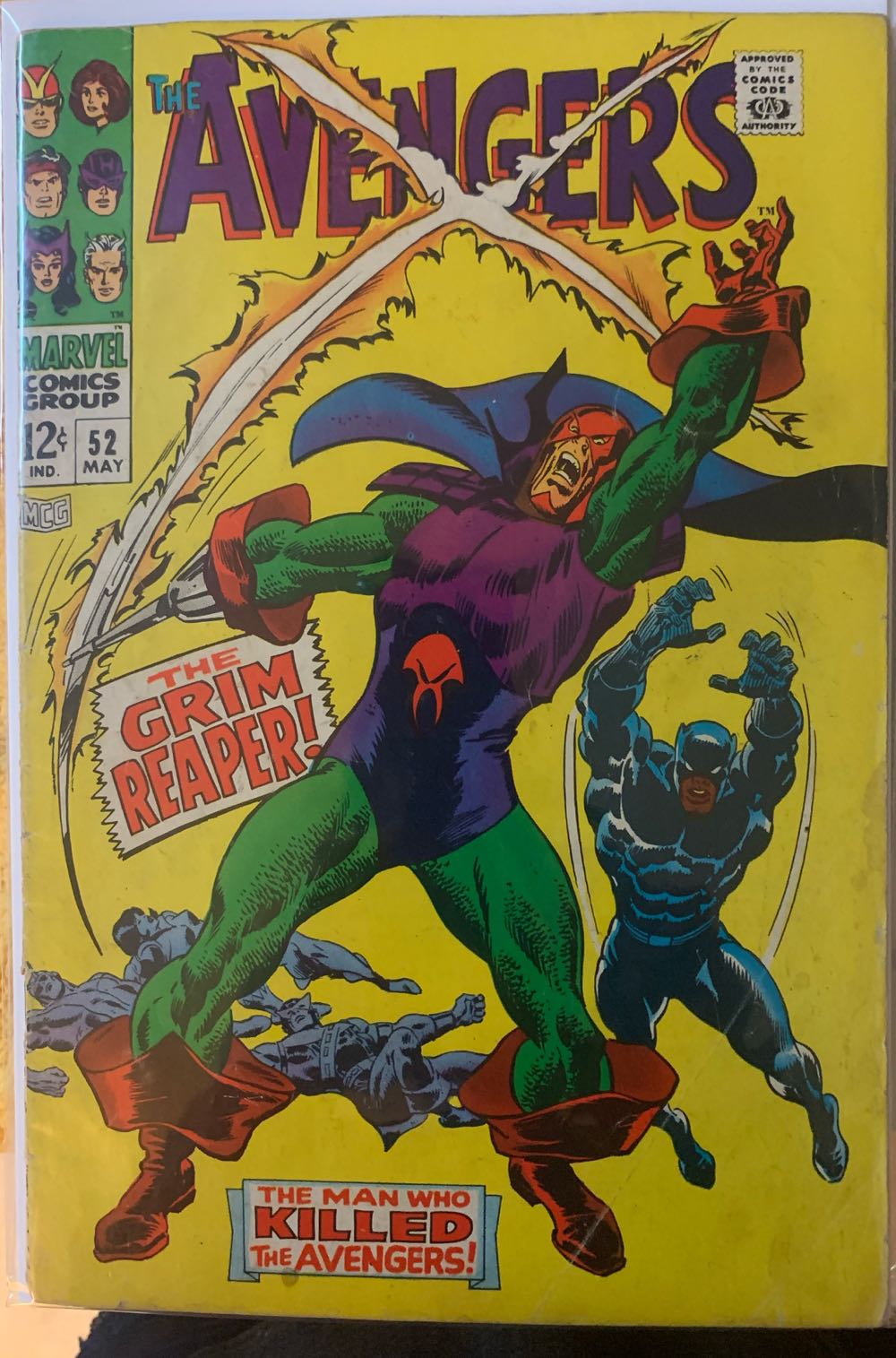 The Avengers - Marvel Comics (52 - May 1968) comic book collectible - Main Image 3