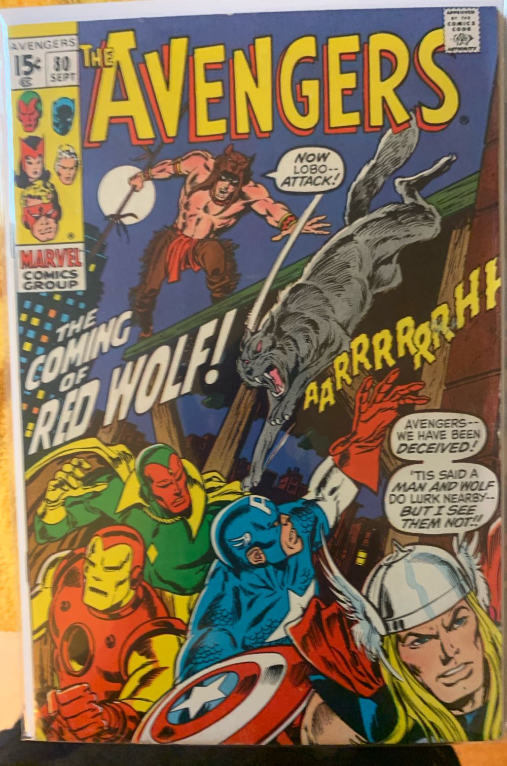 The Avengers - Marvel Comics (80 - 09/1970) comic book collectible - Main Image 4