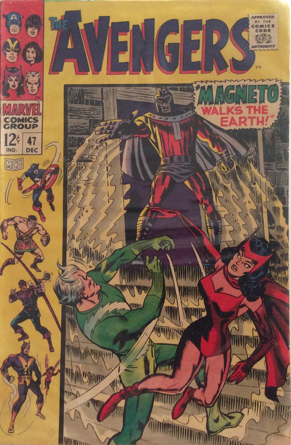 The Avengers (1963) - Marvel Comics (47 - 12/1967) comic book collectible - Main Image 2