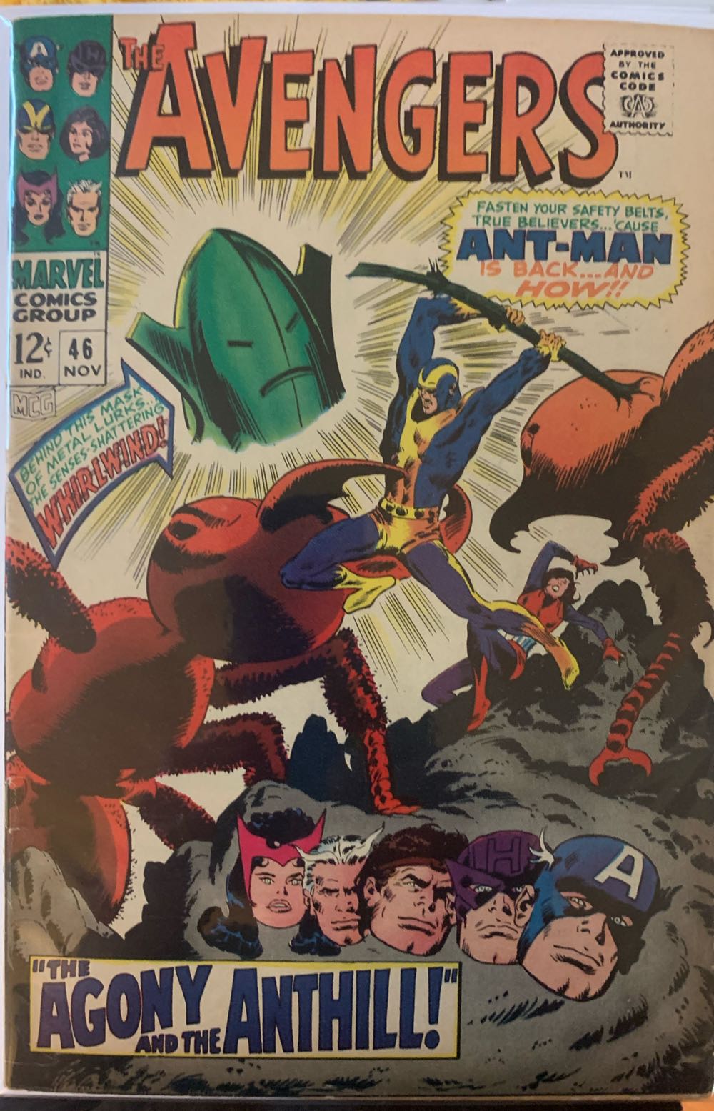 The Avengers - Marvel Comics (46 - 11/1967) comic book collectible - Main Image 3