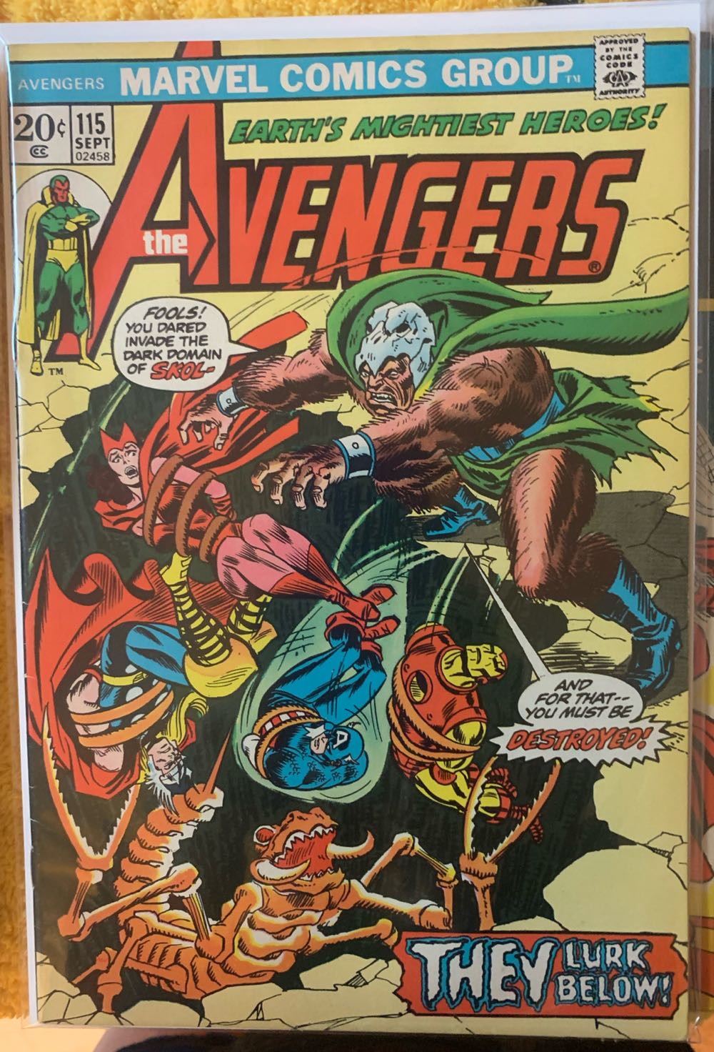 The Avengers - Marvel (115 - 09/1973) comic book collectible - Main Image 2