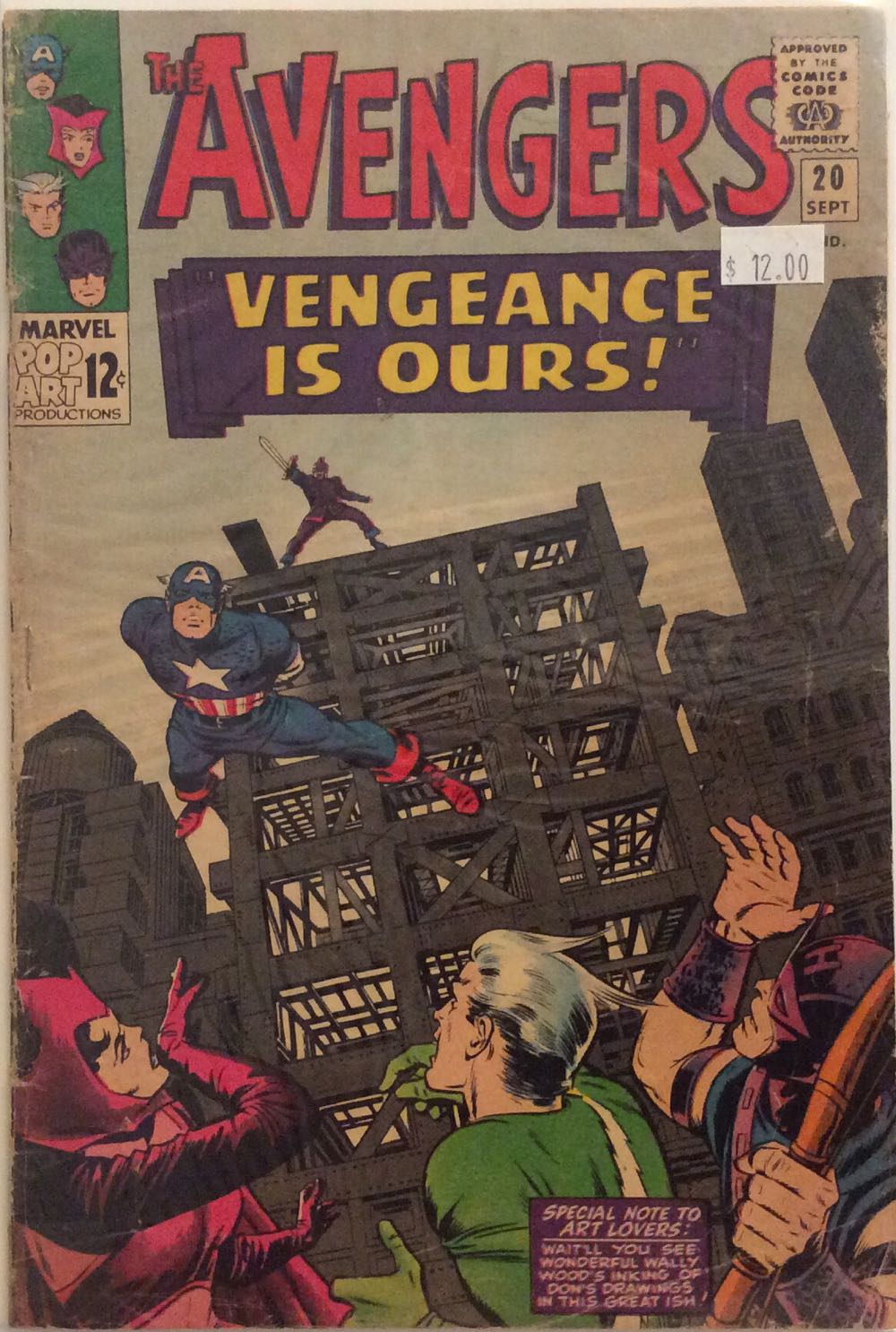 The Avengers - Marvel Comics (20 - Sep 1965) comic book collectible - Main Image 2