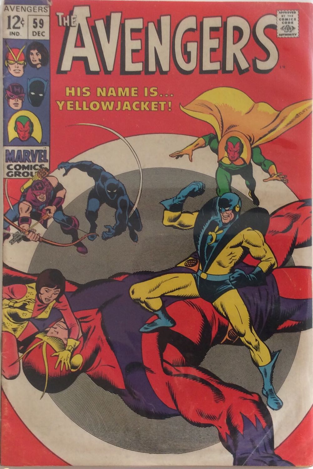 The Avengers - Perfect Film & Chemical Corp. (59 - 12/1968) comic book collectible - Main Image 2