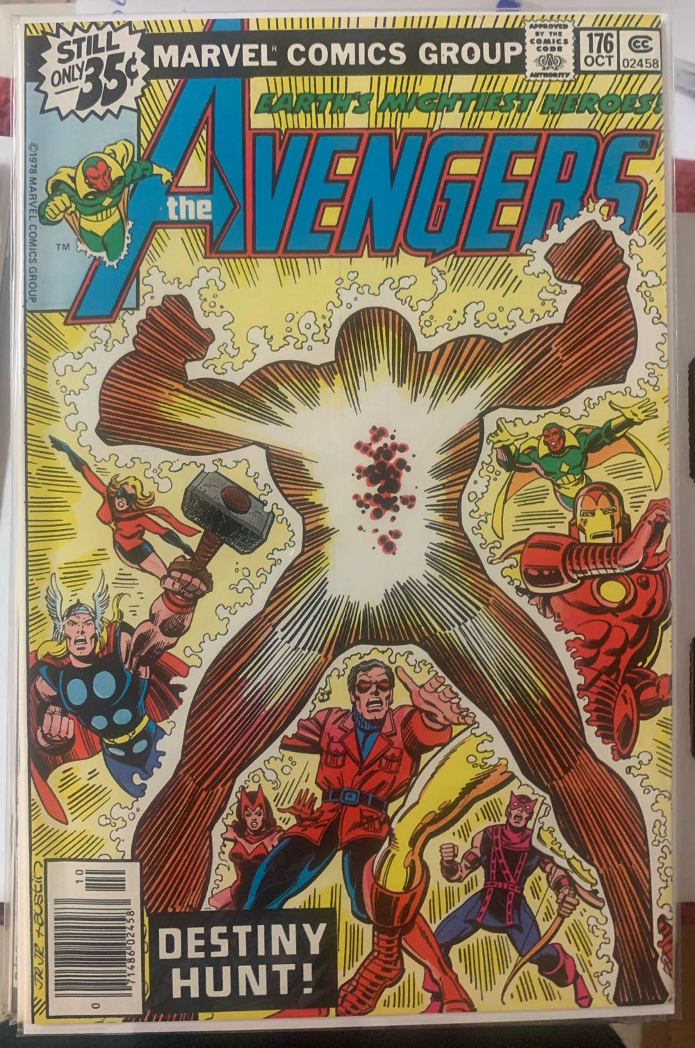 Avengers - Marvel Comics Group (176 - Oct 1978) comic book collectible - Main Image 3
