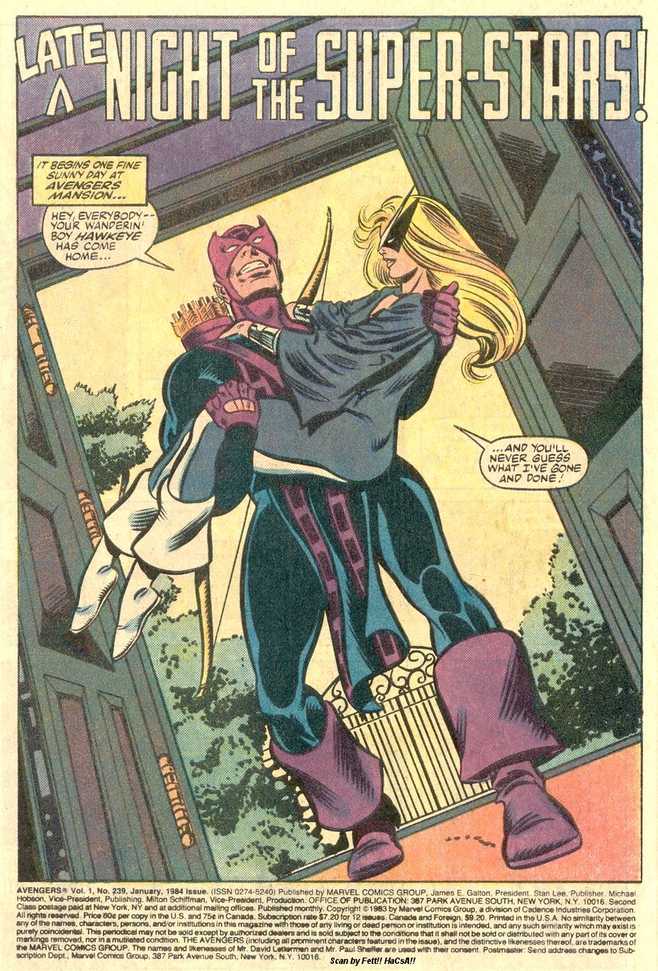 Avengers - Marvel Comics (239 - Jan 1984) comic book collectible - Main Image 2