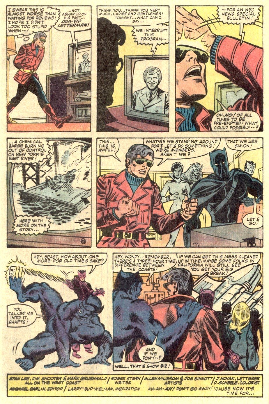 Avengers - Marvel Comics (239 - Jan 1984) comic book collectible - Main Image 3