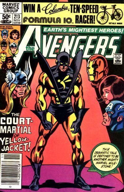 Avengers V1 #213 - Marvel (213 - Nov 1981) comic book collectible - Main Image 1