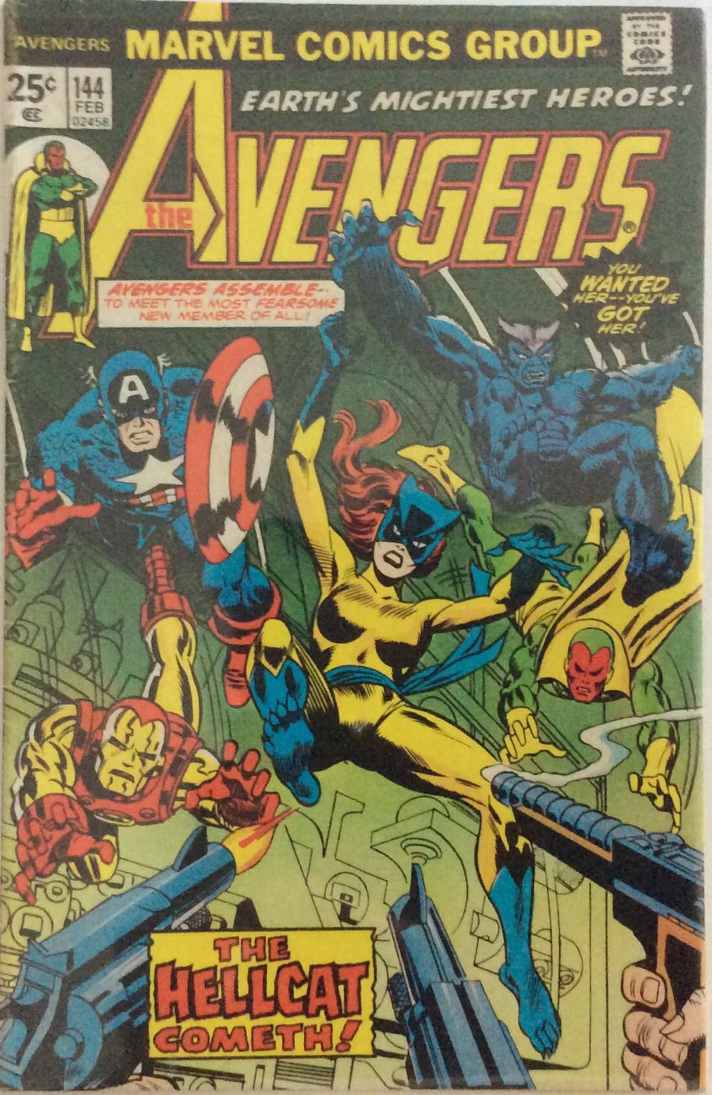 The Avengers - Marvel Comics (144 - 02/1976) comic book collectible - Main Image 2