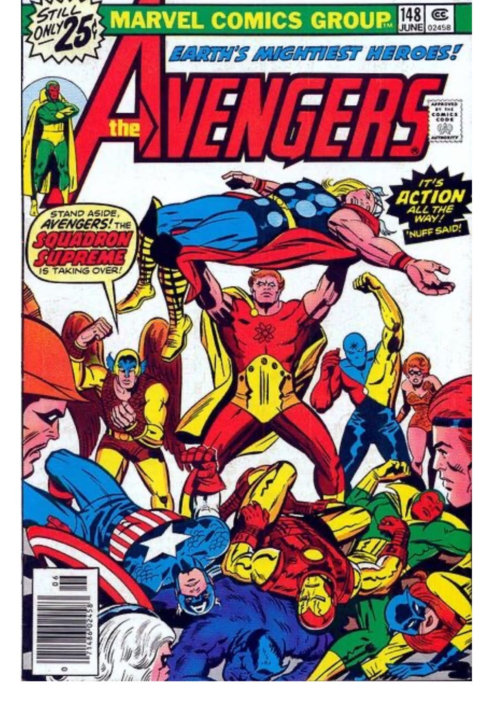 Avengers - Marvel Comics Group (148 - 06/1976) comic book collectible - Main Image 2