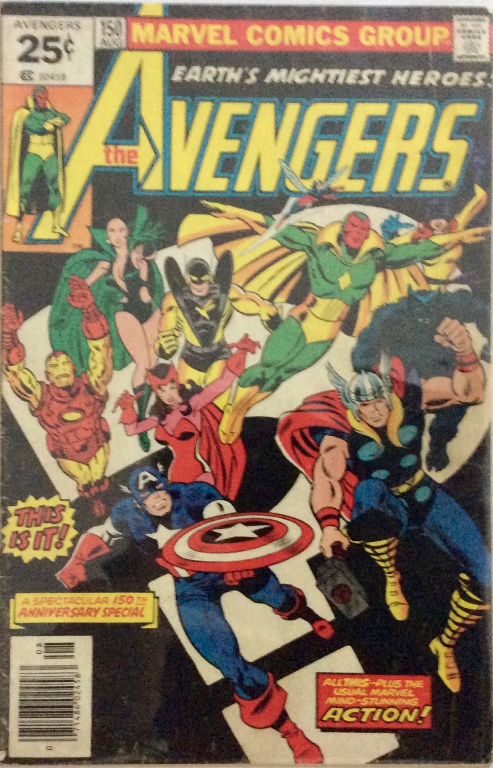 The Avengers - Marvel Comics (150 - Aug 1976) comic book collectible - Main Image 2