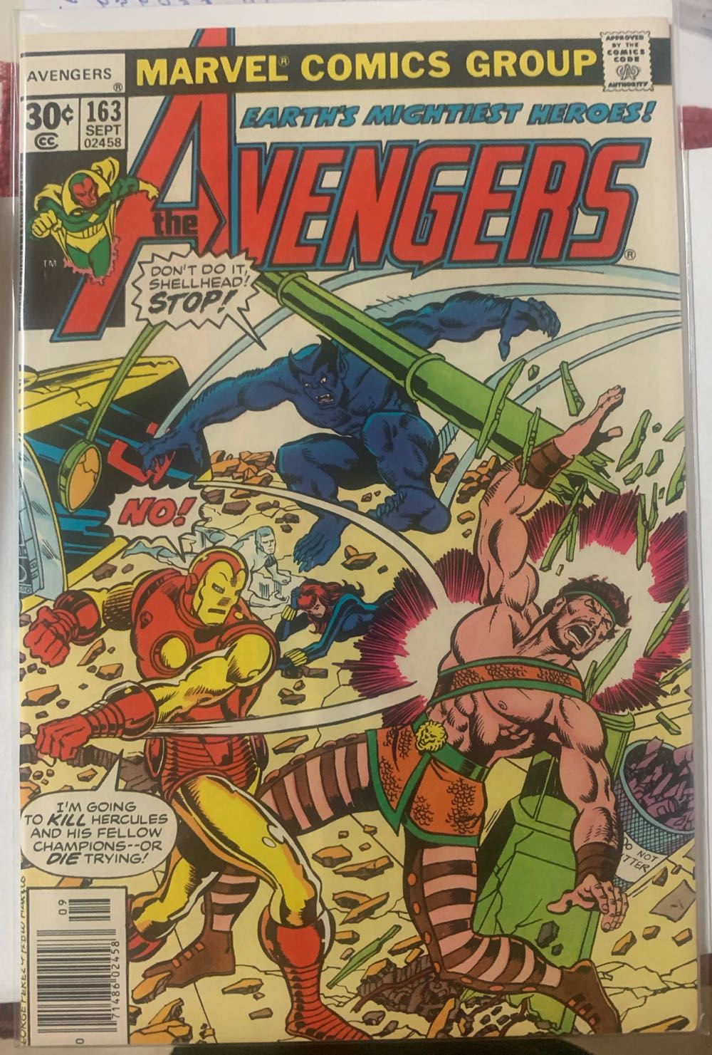The Avengers  (163) comic book collectible - Main Image 2