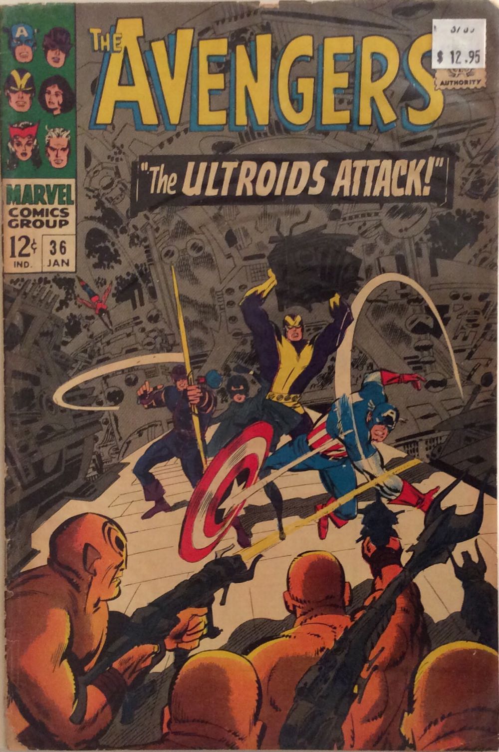 The Avengers - Marvel Comics (36 - 01/1967) comic book collectible - Main Image 2