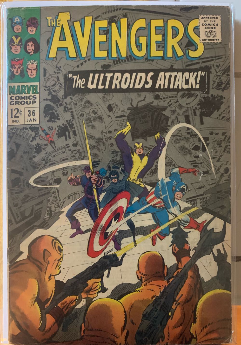 The Avengers - Marvel Comics (36 - 01/1967) comic book collectible - Main Image 3