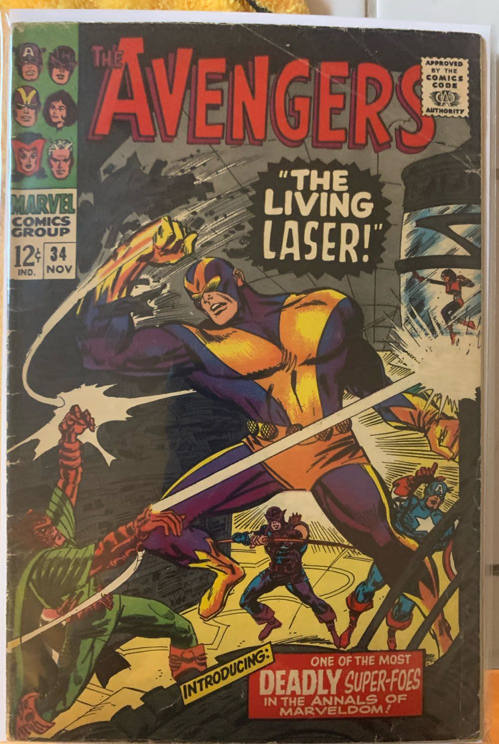 The Avengers - Marvel Comics (34 - Nov 1966) comic book collectible - Main Image 3