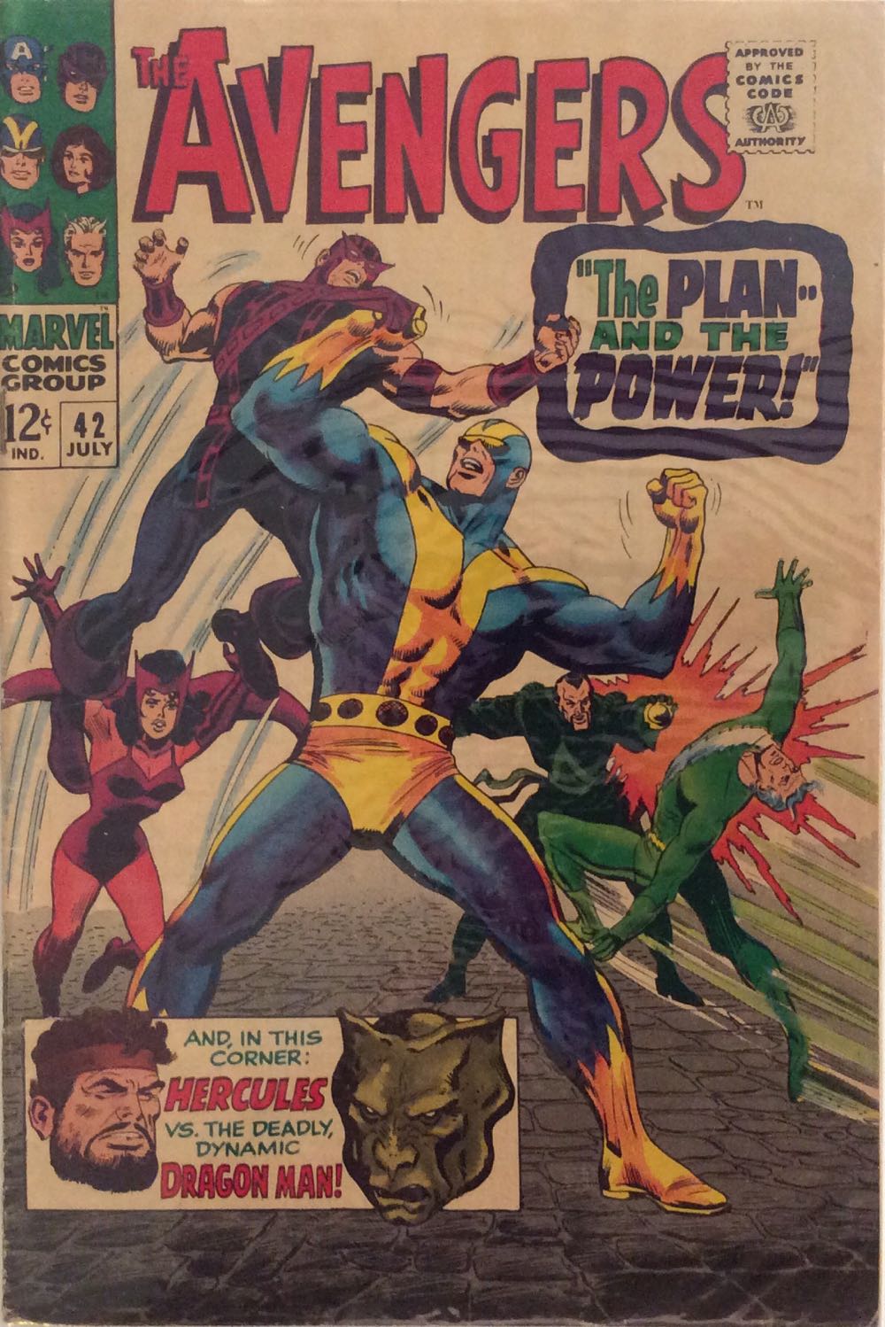 The Avengers - Marvel Comics (42 - Jul 1967) comic book collectible - Main Image 2