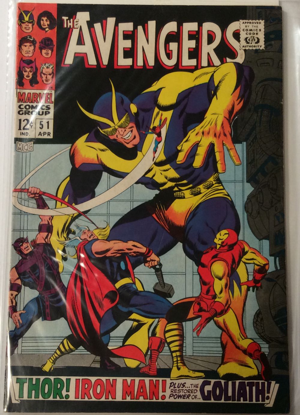 The Avengers - Marvel Comics (51 - 04/1968) comic book collectible - Main Image 2