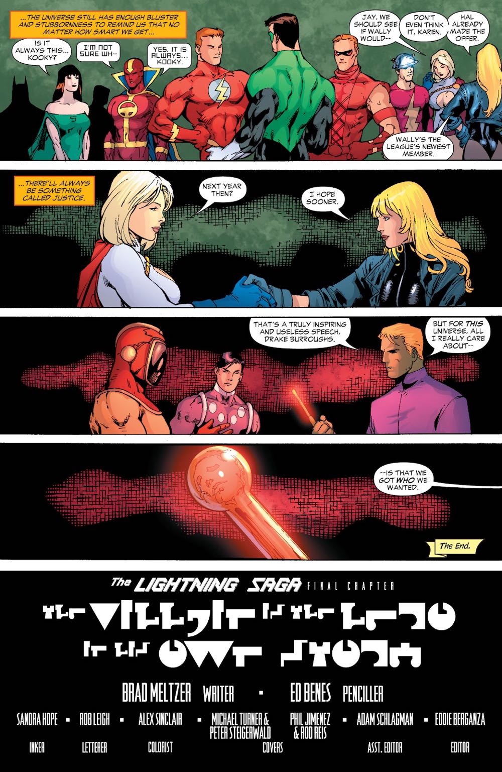 Justice League of America Vol. 2 - DC Comics (10 - Aug 2007) comic book collectible [Barcode 761941256412] - Main Image 2