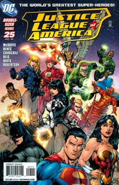 Justice League of America (2006) - DC (Detective Comics) (25 - Nov 2008) comic book collectible [Barcode 761941256412] - Main Image 1