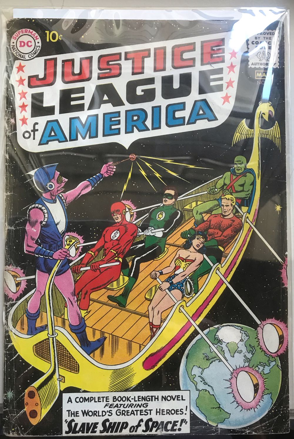 Justice League of America 3 - DC Comics (3 - Mar 1961) comic book collectible [Barcode 28541458889654] - Main Image 4