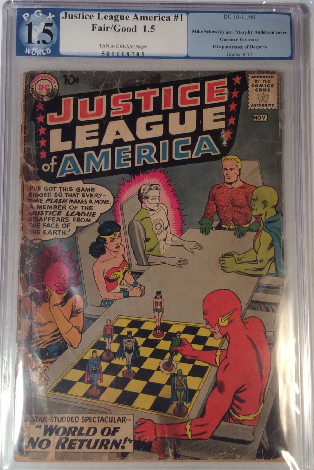 Justice League of America - DC Comics (1 - Feb 2014) comic book collectible [Barcode 522144885] - Main Image 2